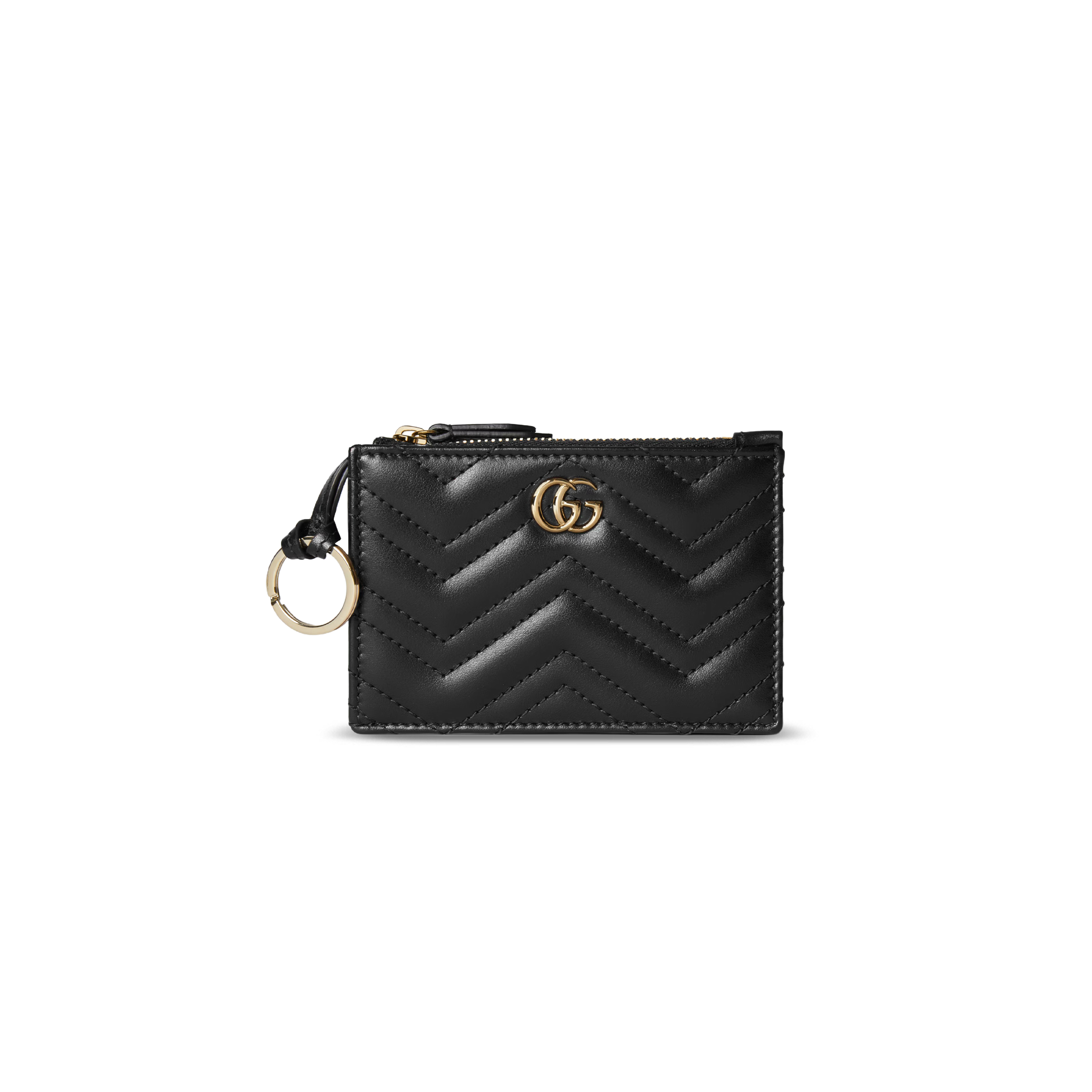GUCCI GG MARMONT ZIP KEY POUCH 837747 (12*8.5cm)